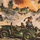 Cropped view of Sessions’ artwork for “Signal Corps Unit Beats Ring of Death”